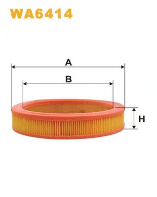 WIX FILTERS wa6414 -  Воздушный фильтр